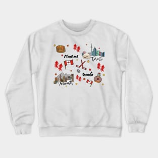 Canadian eh Crewneck Sweatshirt